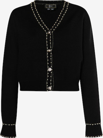 Cardigan faina en noir : devant