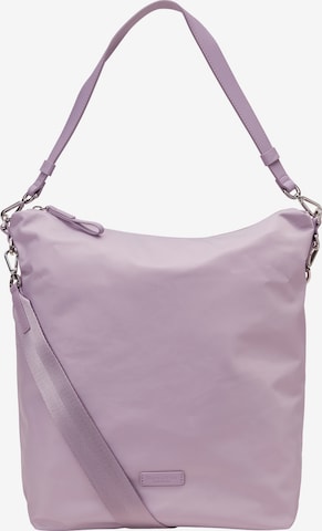 Marc O'Polo Schoudertas in Lila: voorkant