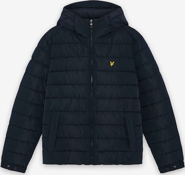 Lyle & Scott Winterjas in Blauw: voorkant