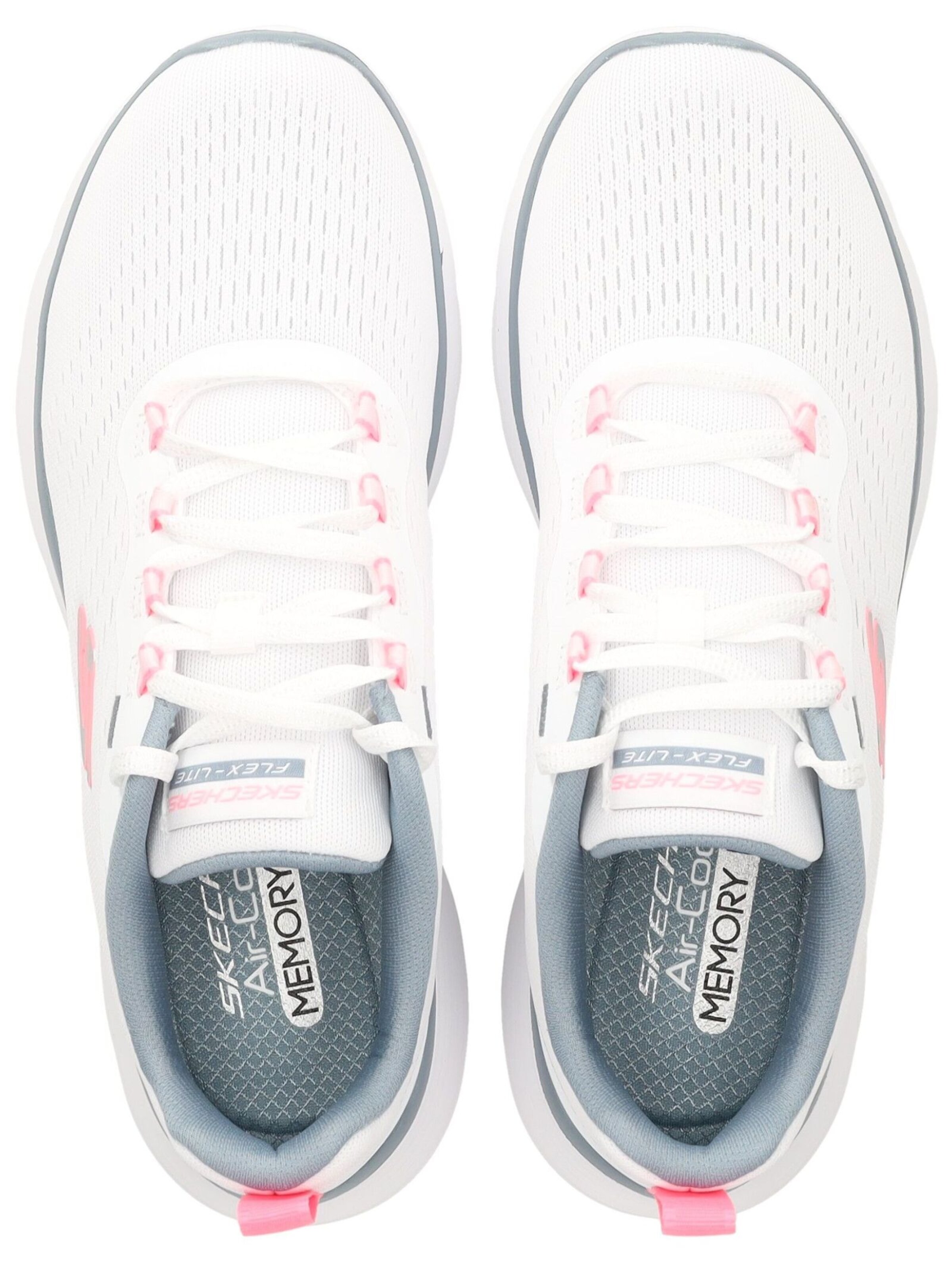 Baskets basses SKECHERS en blanc