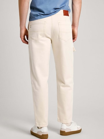 Pepe Jeans Regular Cargojeans in Wit