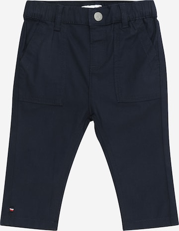 TOMMY HILFIGER Regular Broek in Blauw: voorkant