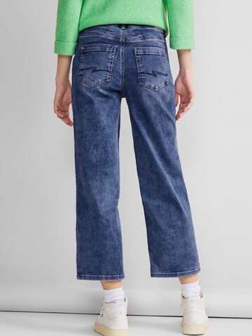 STREET ONE Wide Leg Jeans in Blau