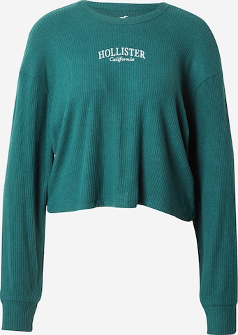 HOLLISTER - Camiseta en verde: frente