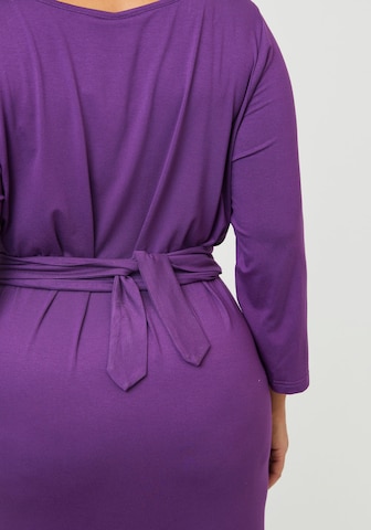 ADIA fashion Evening Dress in Purple