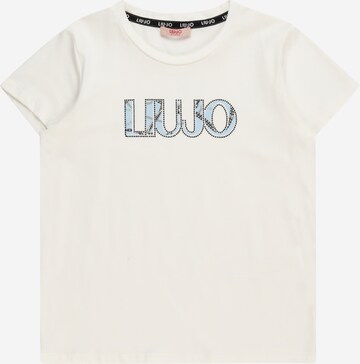T-Shirt Liu Jo en blanc : devant