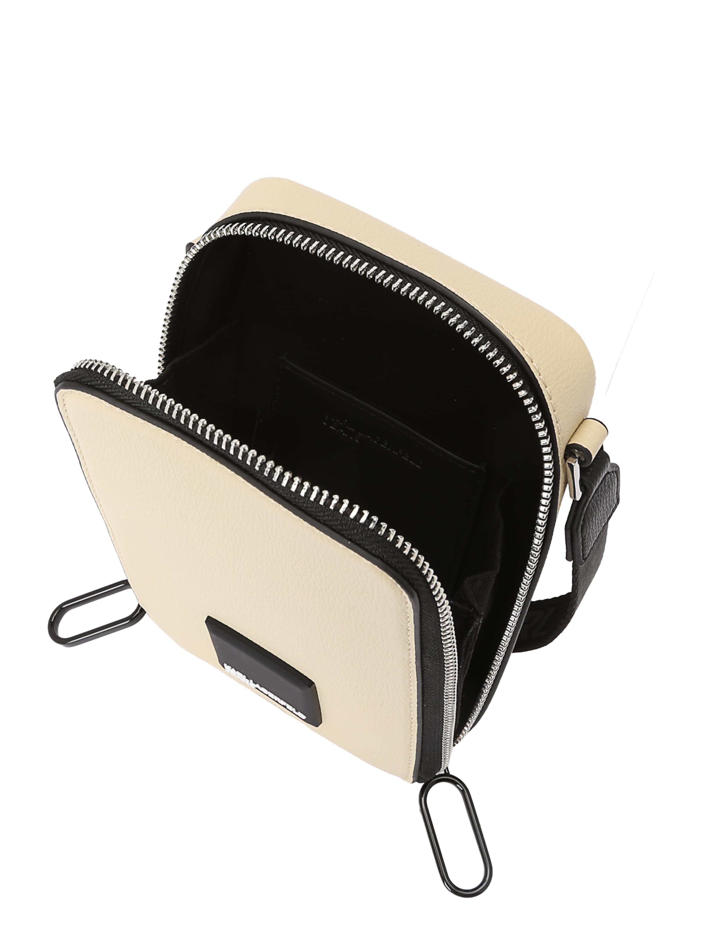 KARL LAGERFELD JEANS Õlakott, värv beež: pealt vaates