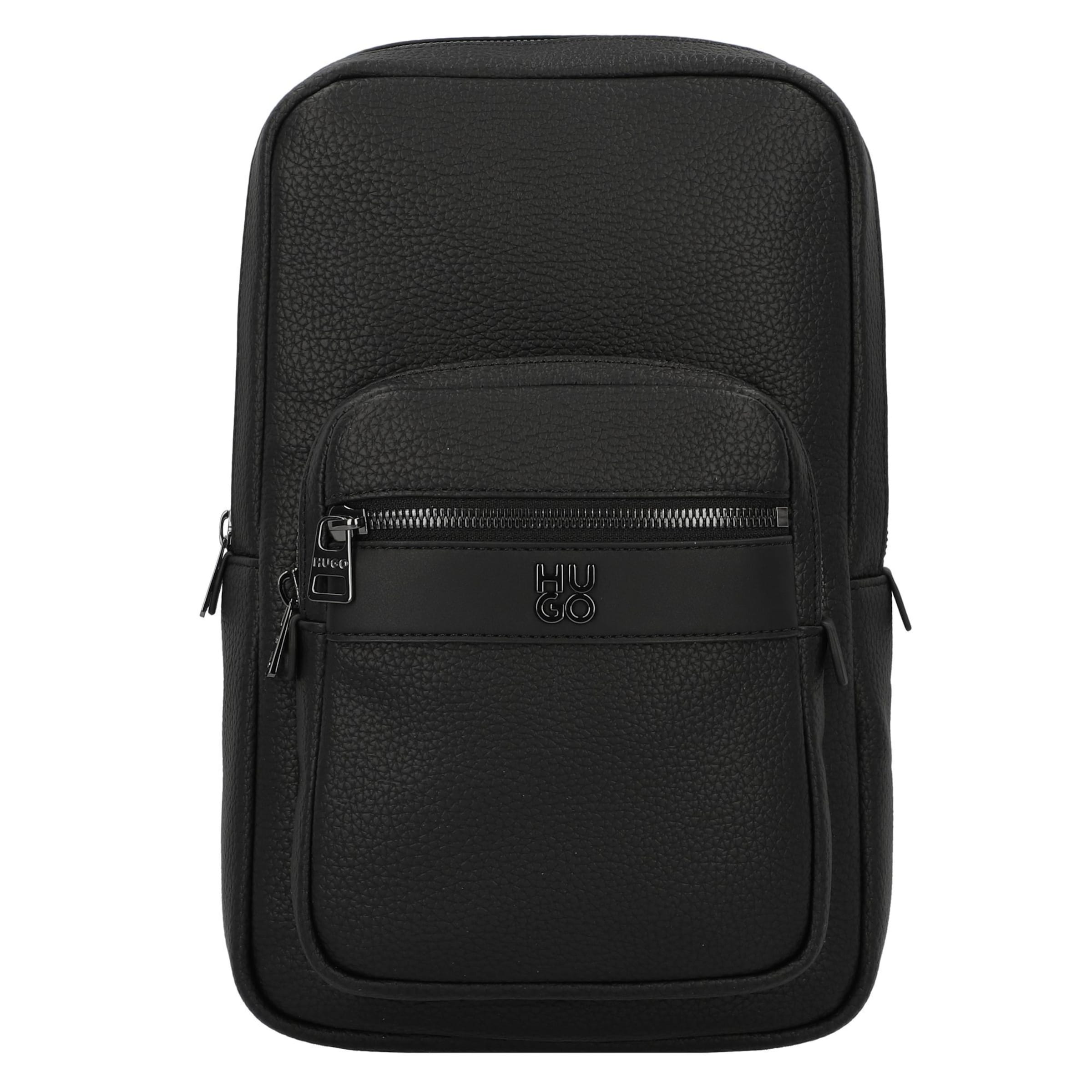 HUGO Crossbody Bag 'Quantic' in Black: front