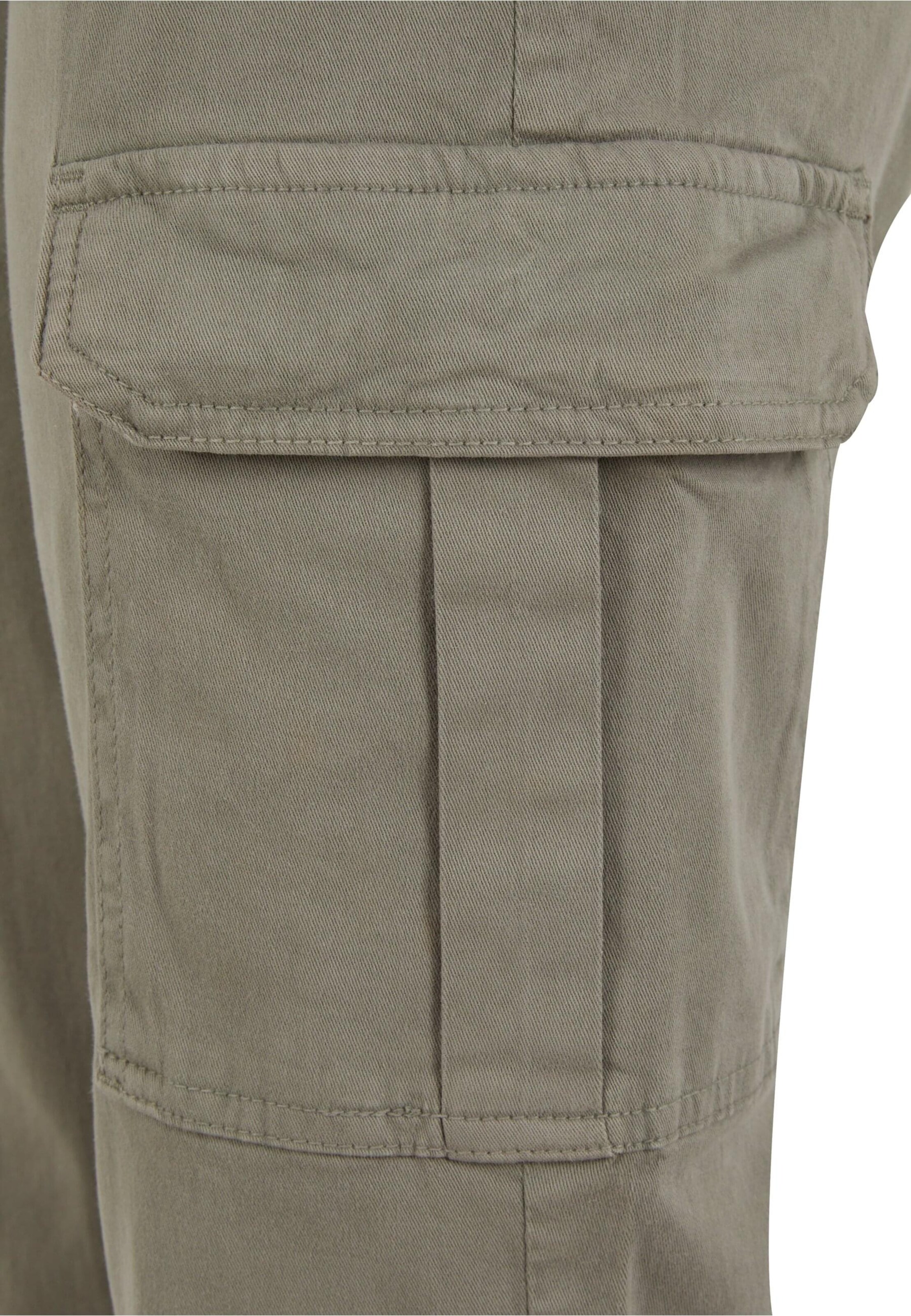 Urban Classics Ozke Kargo hlače | zelena barva