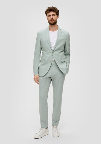 s.Oliver BLACK LABEL Слим Пиджак 'Pure' в Зеленый