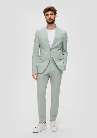s.Oliver BLACK LABEL Slim fit Suit Jacket 'Pure' in Green