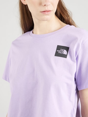 THE NORTH FACE T-shirt i lila