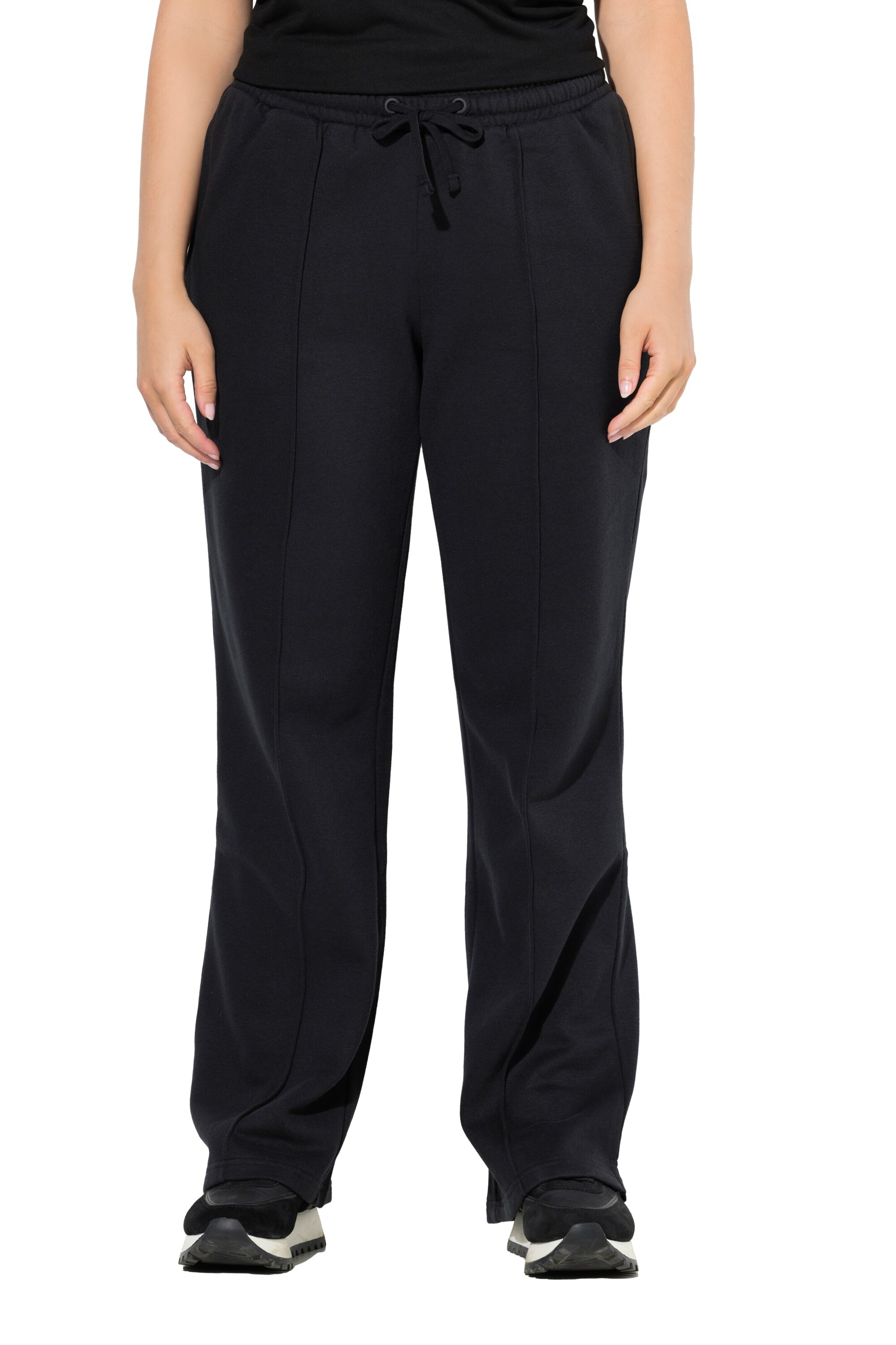 Ulla Popken Sweat suit in Black: front