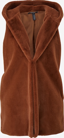 COMMA Vest in Brown: front