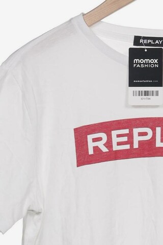 REPLAY Shirt in L in White