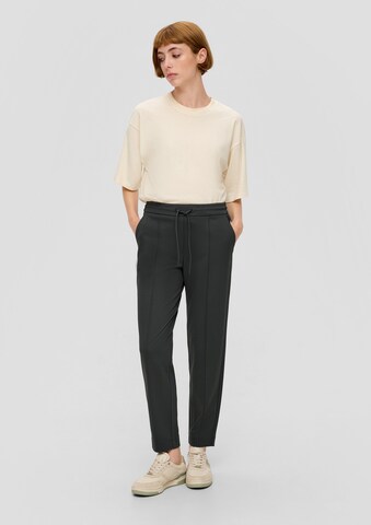 Coupe slim Pantalon s.Oliver en noir