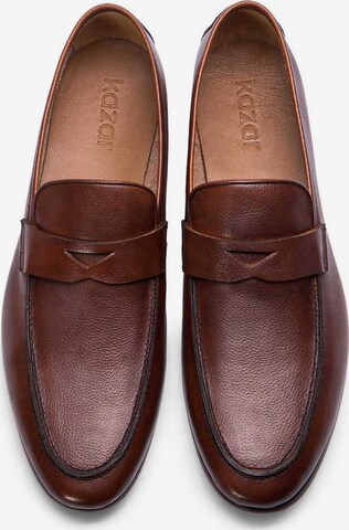 Kazar Lace-Up Shoes in Brown