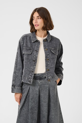 Veste mi-saison 'Carlina' CULTURE en gris : devant