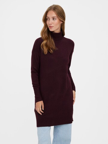 Robes en maille 'Brilliant' VERO MODA en violet : devant