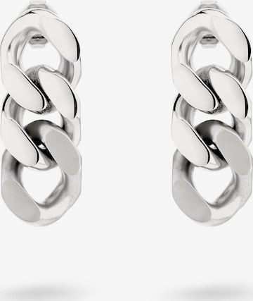 Boucles d'oreilles Liebeskind Berlin en argent : devant