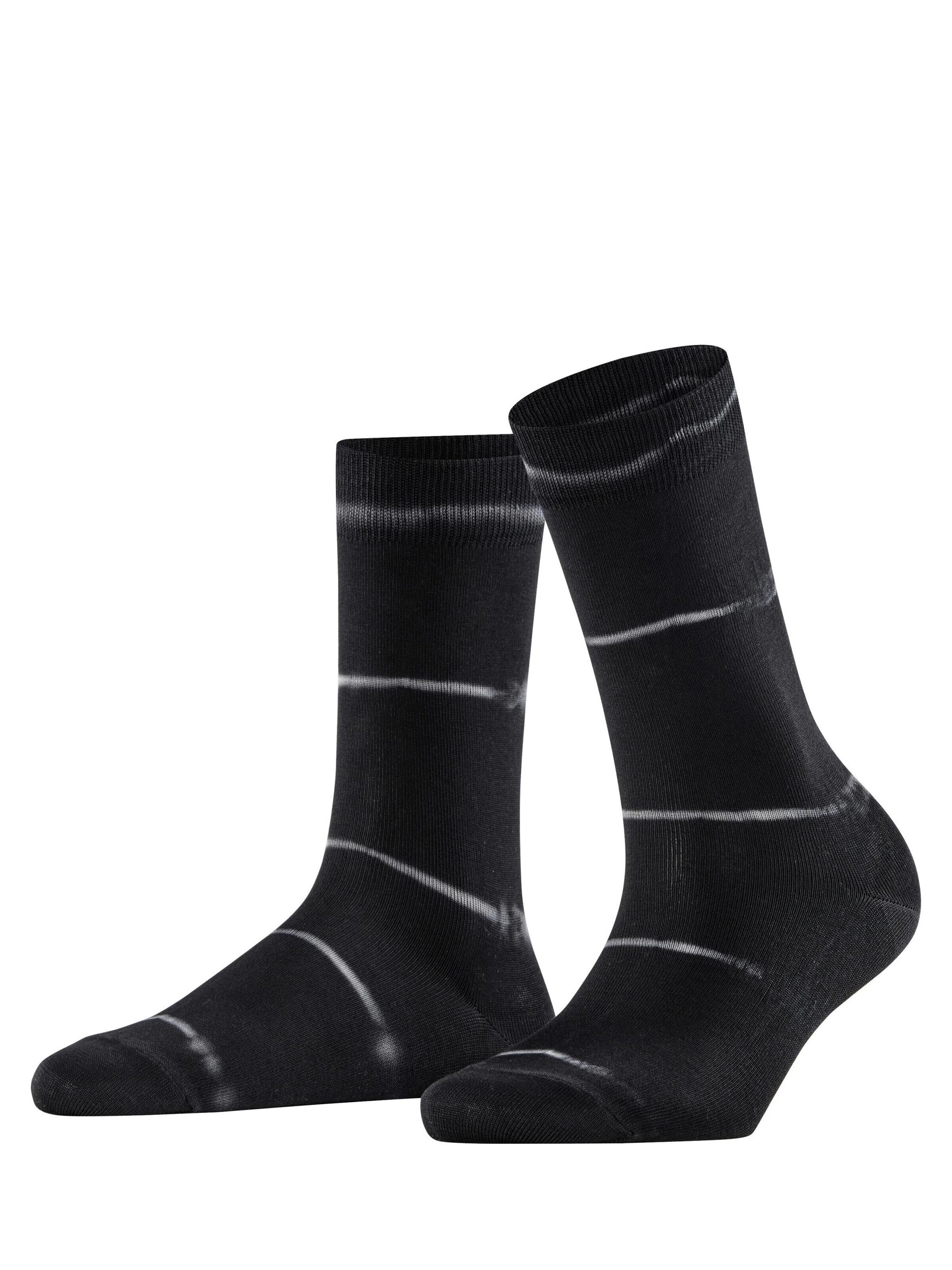 FALKE Socken 'Wave Bond'‌ in Schwarz: Vorderseite