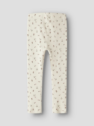 Lil'Atelier Skinny Leggings 'NMFGAGO' in Beige