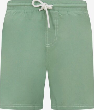 La V Zwemshorts 'Zwemshort Bali' in Groen: voorkant