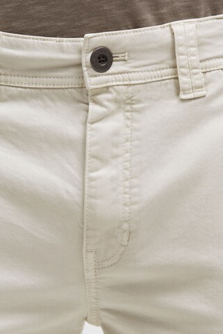 CAMP DAVID Regular Cargo Shorts mit Prints im Used Look in Weiß