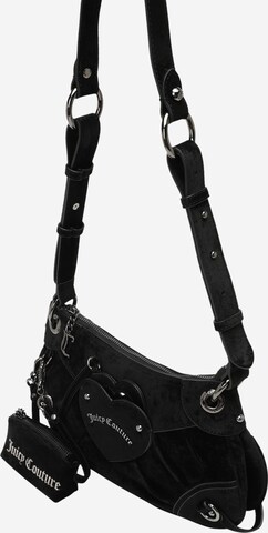 Juicy Couture Taška přes rameno – černá: přední strana