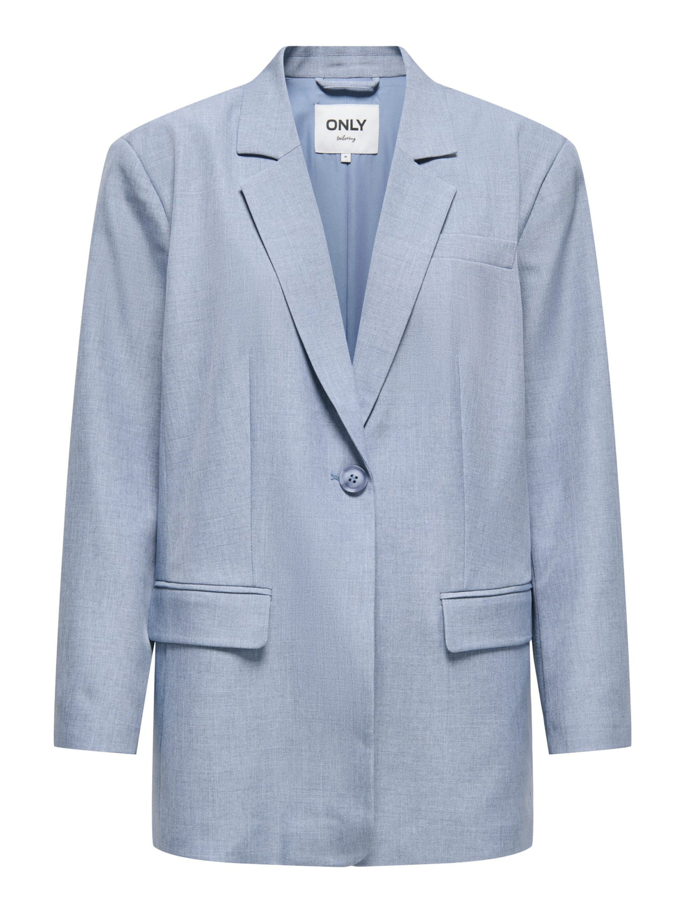 ONLY Blazers 'Linda' in Blauw: voorkant