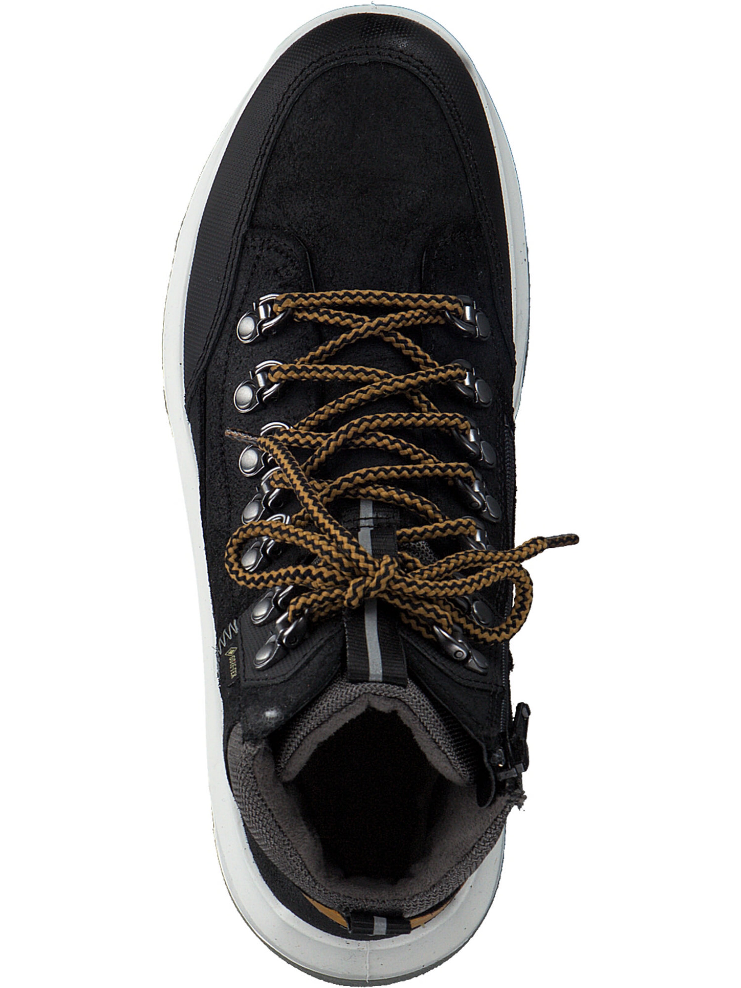 SUPERFIT Schnürstiefelette 'Space 00498' in Schwarz