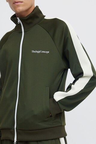 The Jogg Concept Zip-Up Hoodie in Green