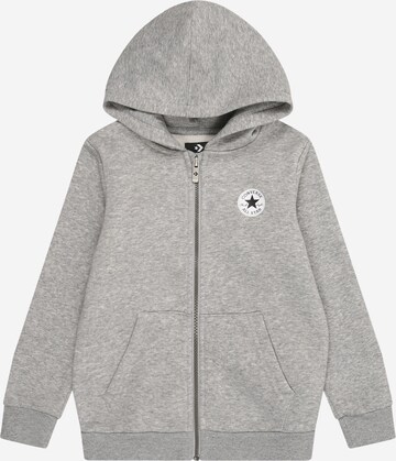 CONVERSE Tréning dzseki - szürke: elől