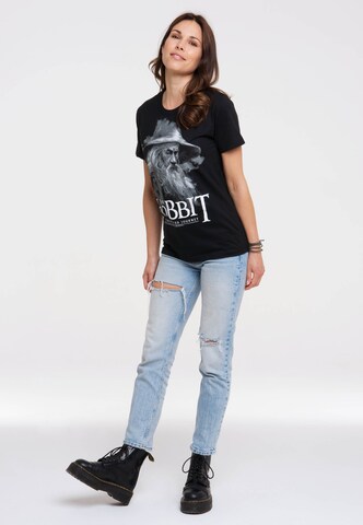 LOGOSHIRT Shirt 'Hobbit - Gandalf' in Gemengde kleuren