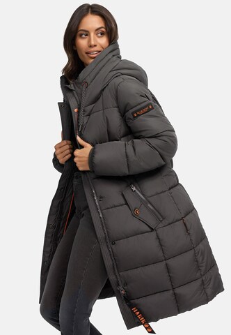 MARIKOO Winter coat 'Yuikoo' in Grey