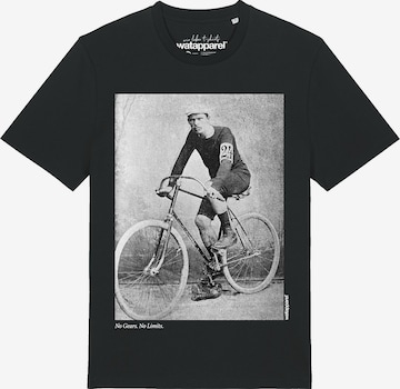 T-Shirt 'No Gears No Limits' Watapparel en noir : devant