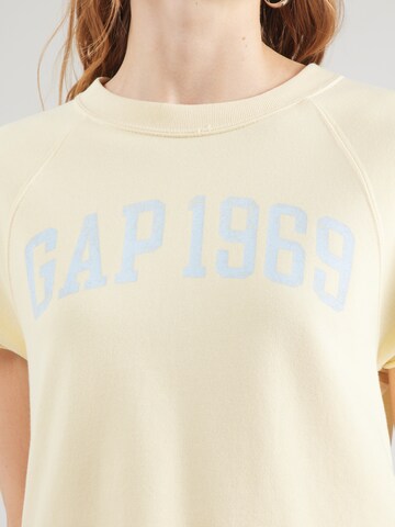 GAP Sweatshirt in Geel