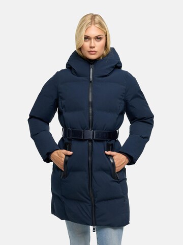 Cappotto funzionale 'Wolkenwichtel 14' di NAVAHOO in blu: frontale