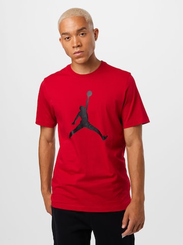 Jordan Μπλουζάκι σε κόκκινο: μπροστά