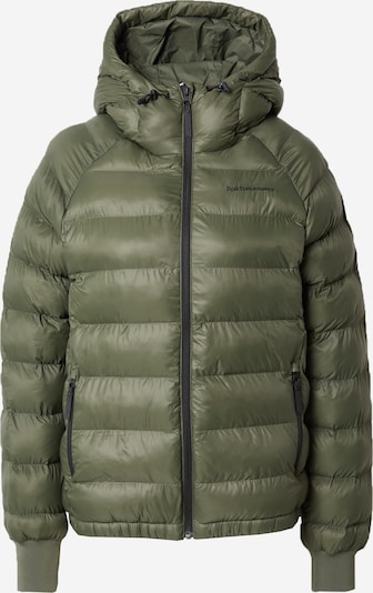 Sportinė striukė 'Tomic' iš PEAK PERFORMANCE, spalva – žalia / juoda, Prekių apžvalga