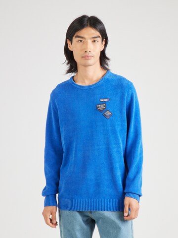 CAMP DAVID Pullover in Blau: Vorderseite