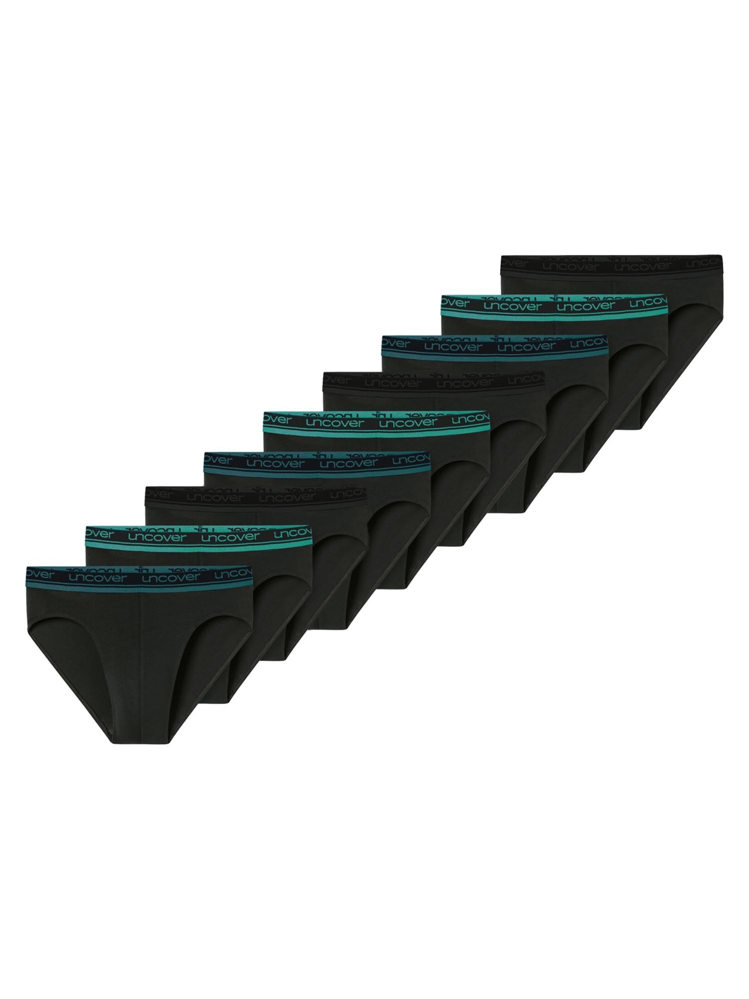 uncover by SCHIESSER Panty 'Cotton' in Black, Item view