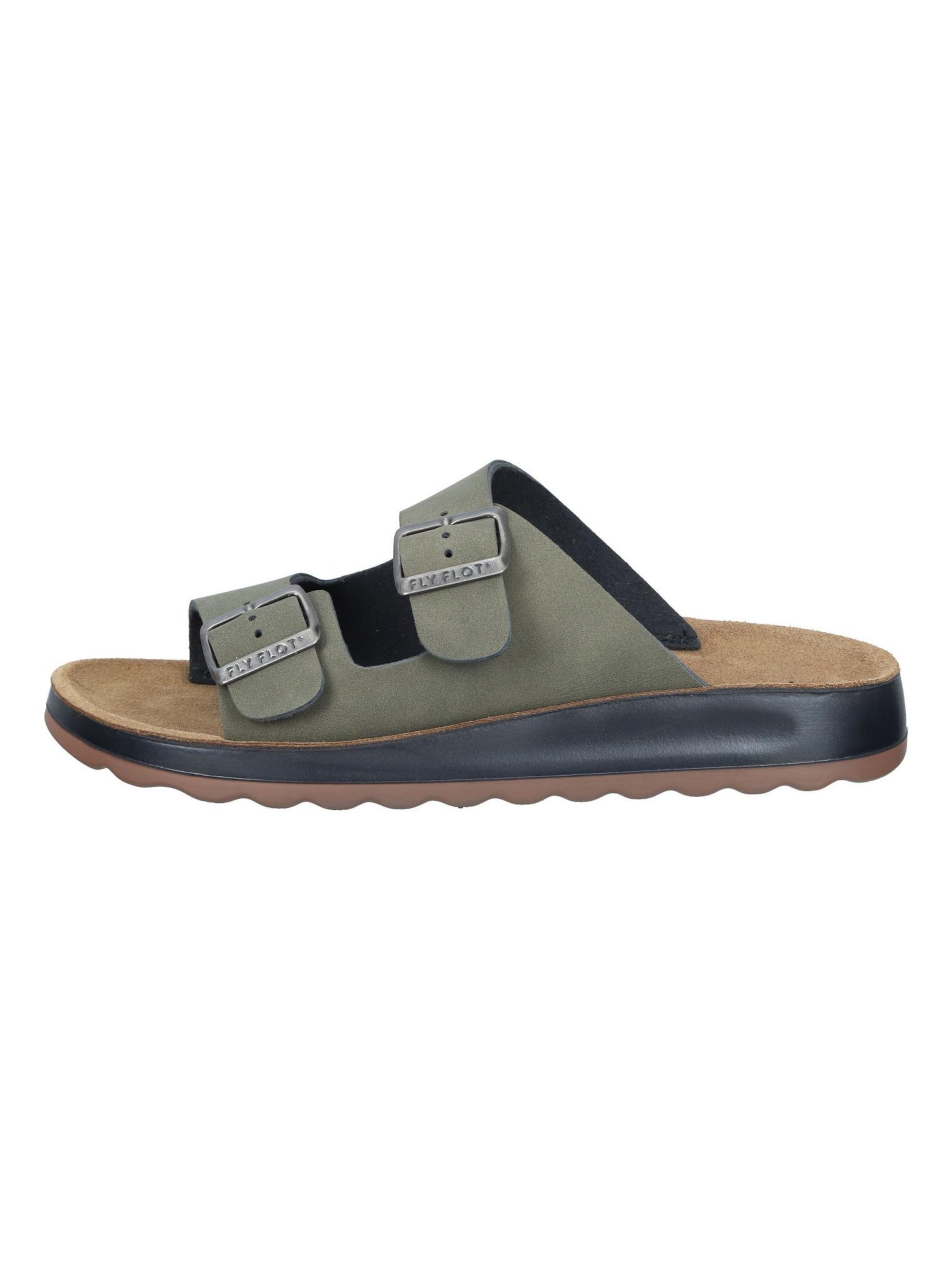 FLY FLOT Mules 'Pantoletten' in Green