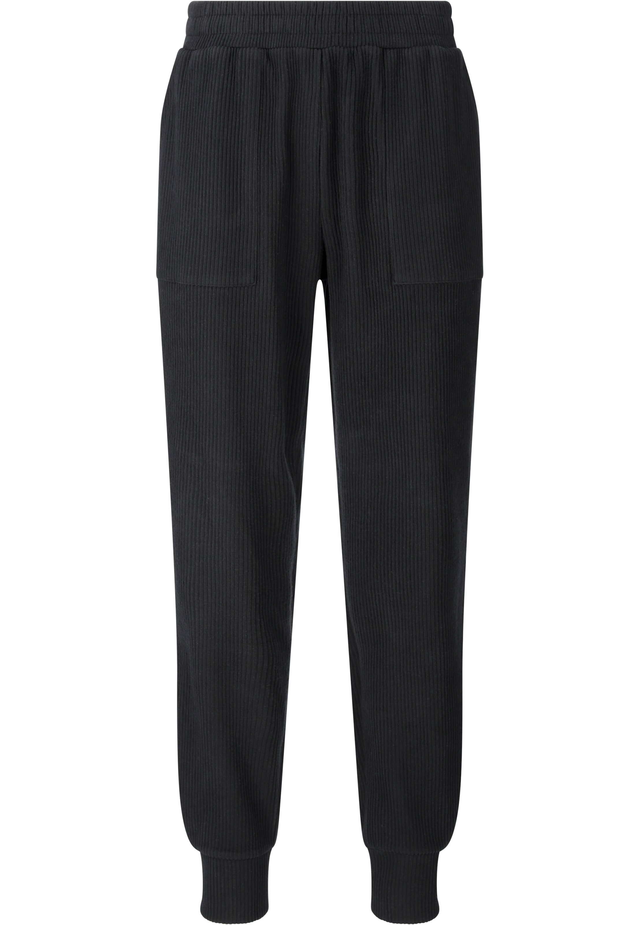 Athlecia Regular Sportbroek 'Reiley' in Zwart: voorkant