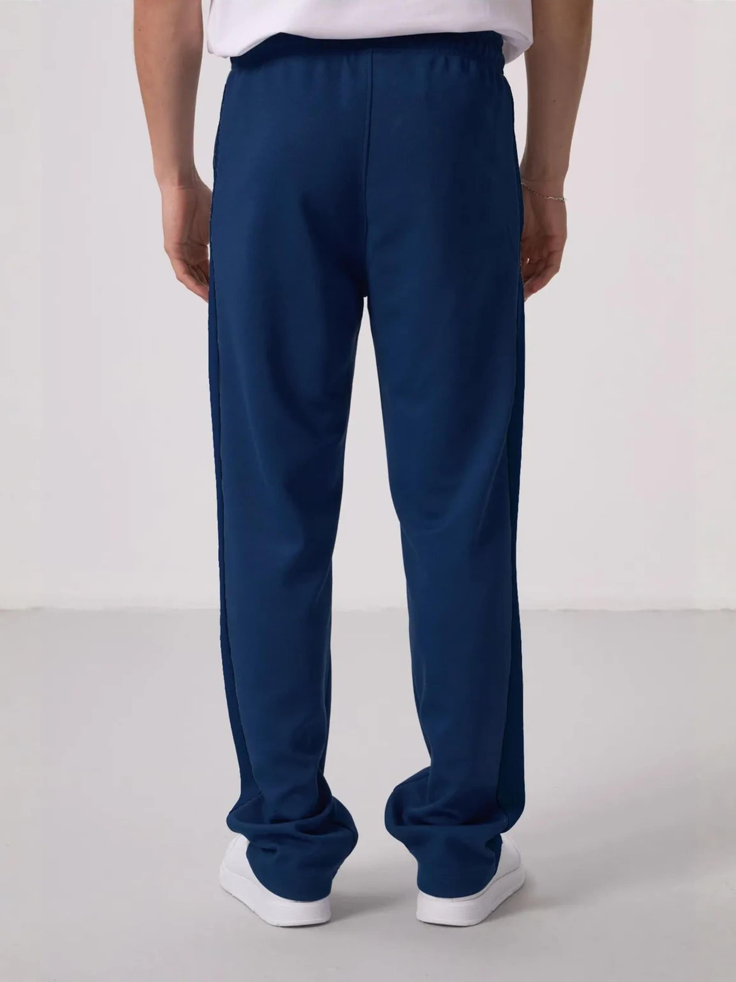 Wide Leg Pantalon Tommy Life en bleu