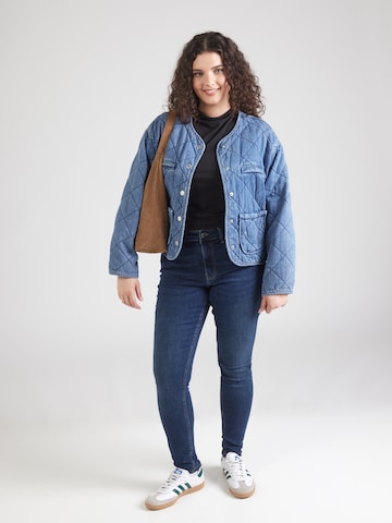 ONLY Carmakoma Skinny Kavbojke 'CARAYA' | modra barva