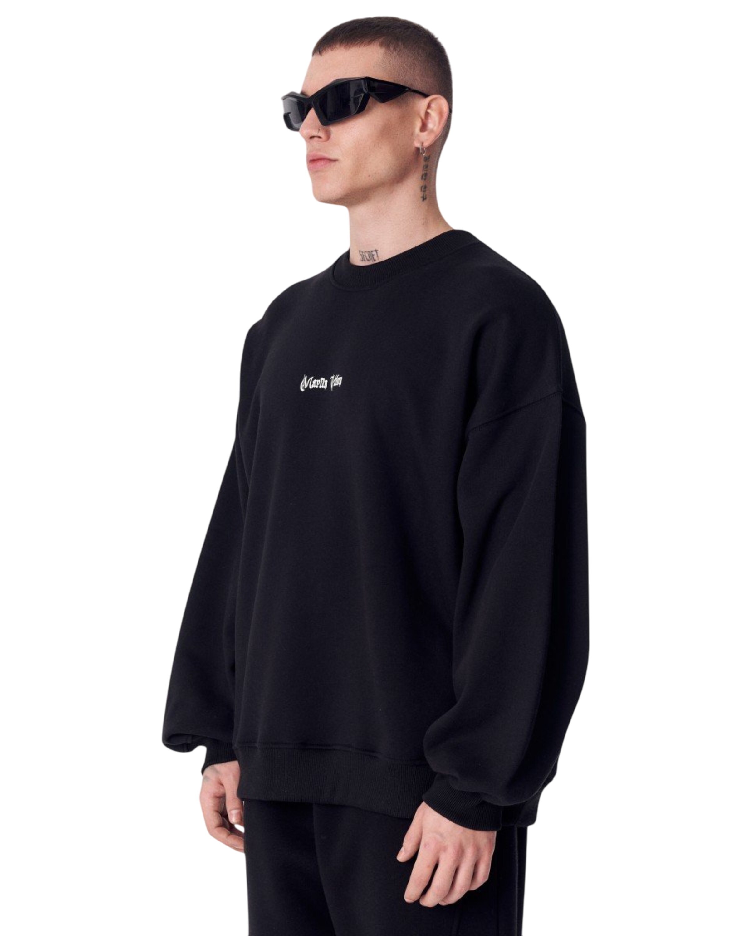 MARTIN VALEN Sweatshirt in Black