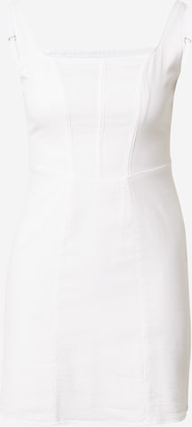 Robe HOLLISTER en blanc : devant