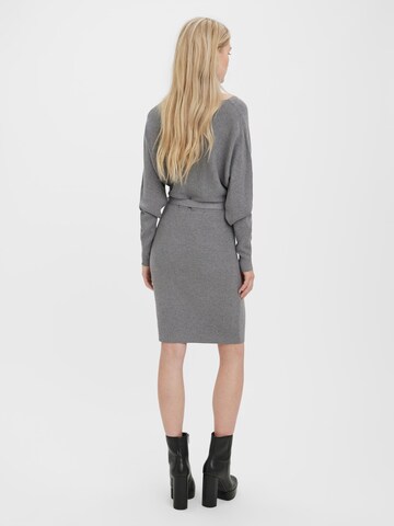 VERO MODA Knitted dress in Grey