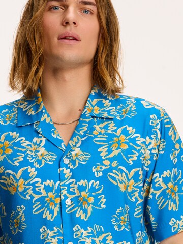 Shiwi Regular fit Button Up Shirt in Blue